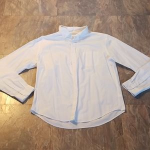 Men's white dress shirt